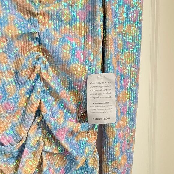 Saylor NEW Lawren Dress Small Party Cocktail Event Birthday Night‎ Gala Sparkle - Picture 5 of 6